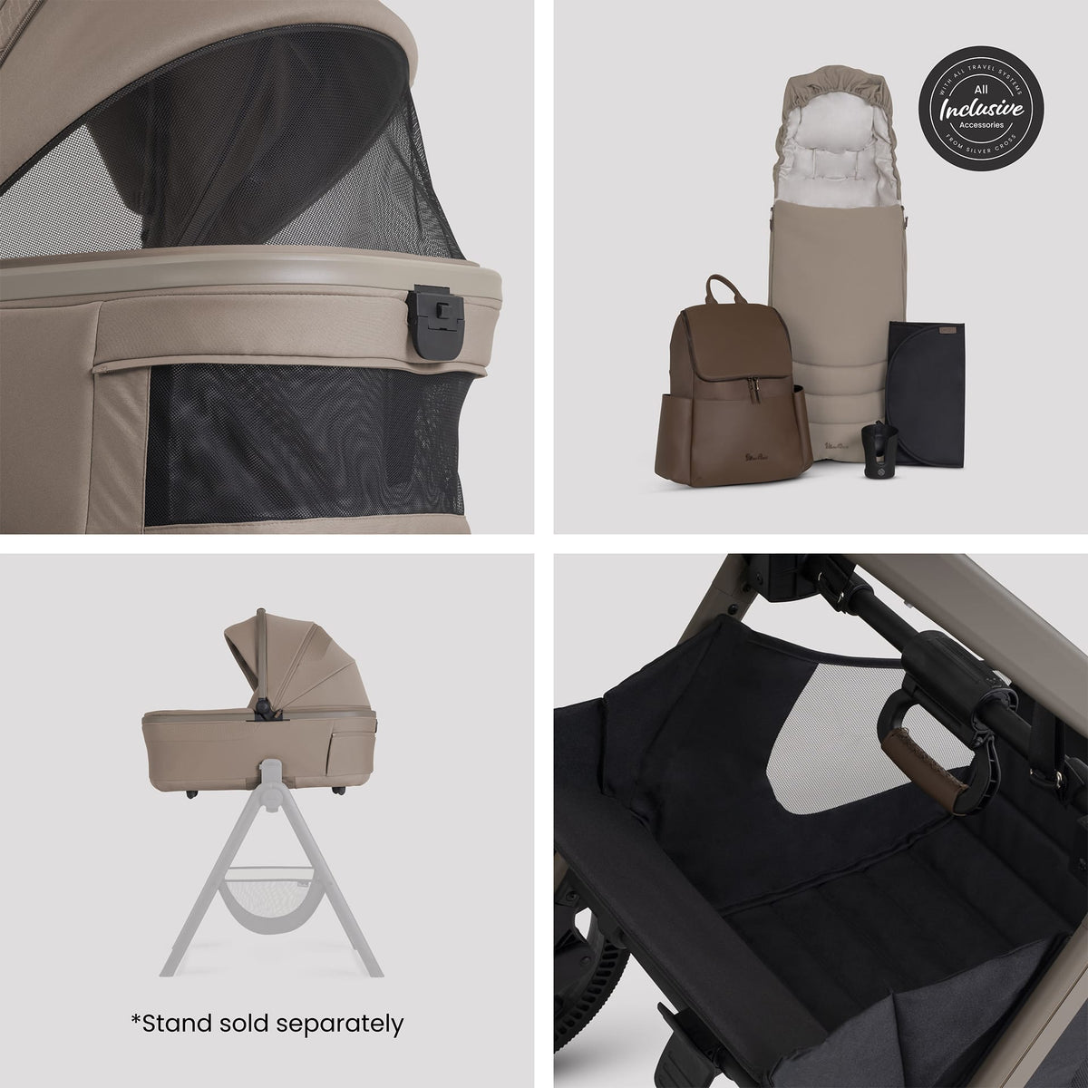 Silver Cross Cove 2 Accessory Bundle - Champagne