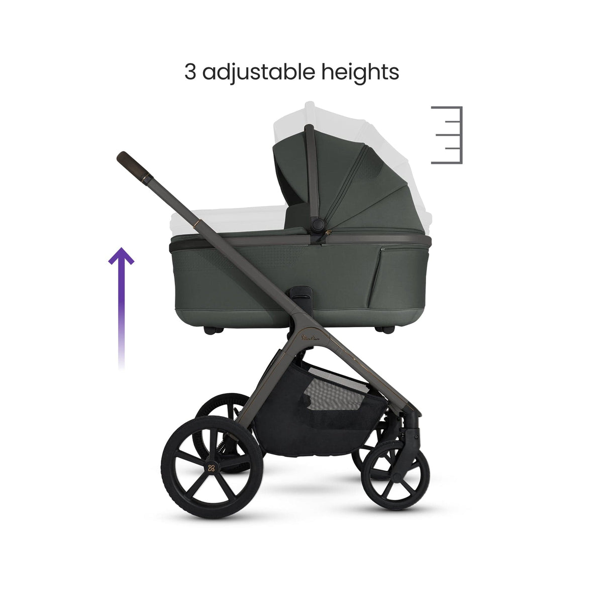 Silver Cross Cove (Cloud T) Travel System - Pewter