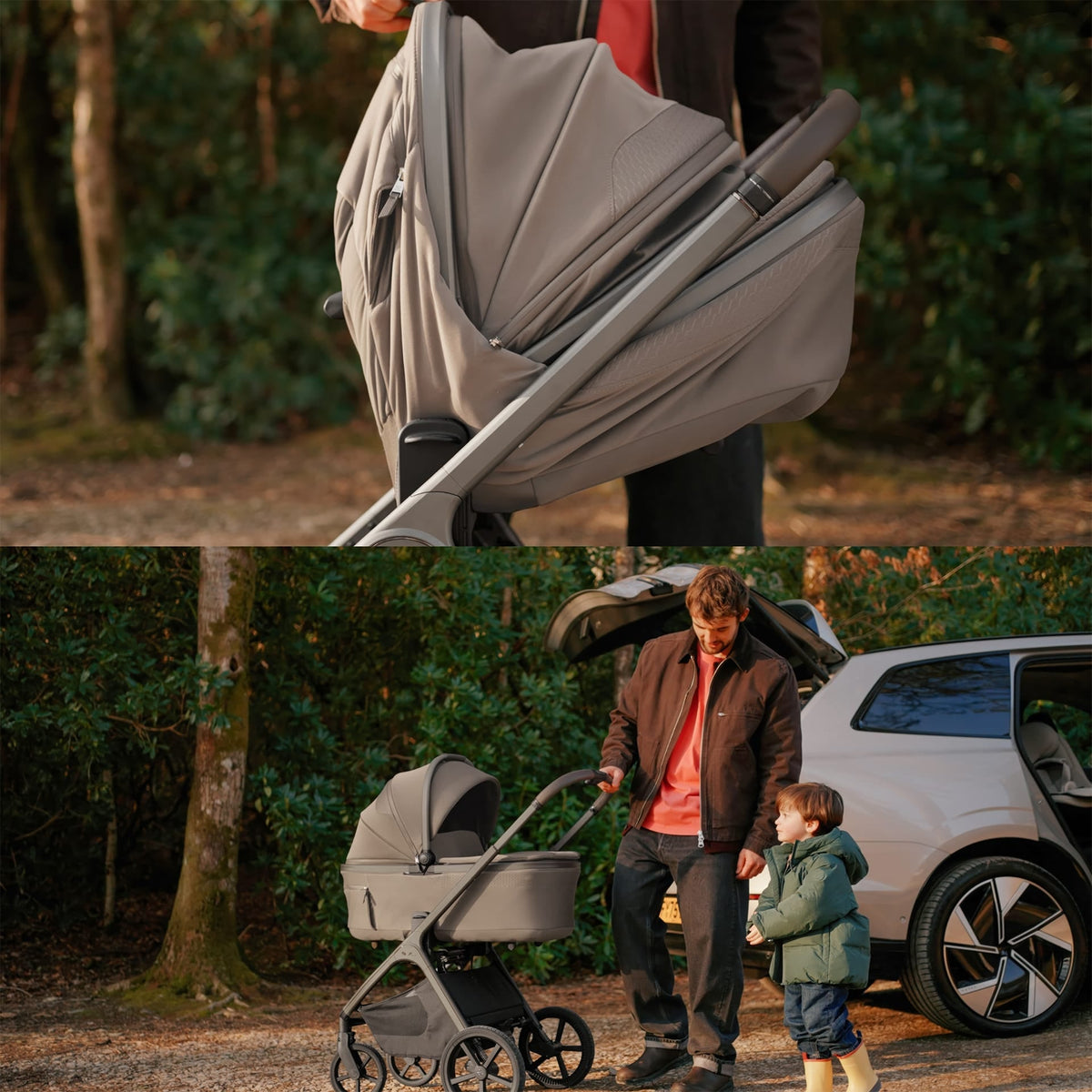 Silver Cross Cove 2 (Cloud T) Travel System - Champagne