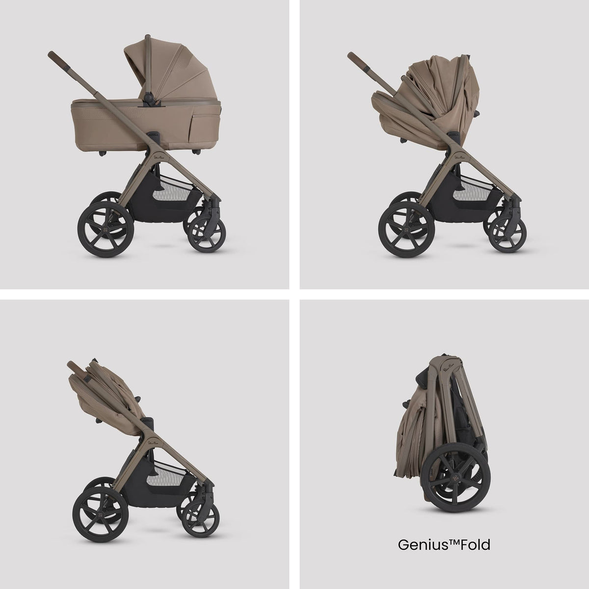 Silver Cross Cove 2 Ultimate 360 Travel System - Champagne