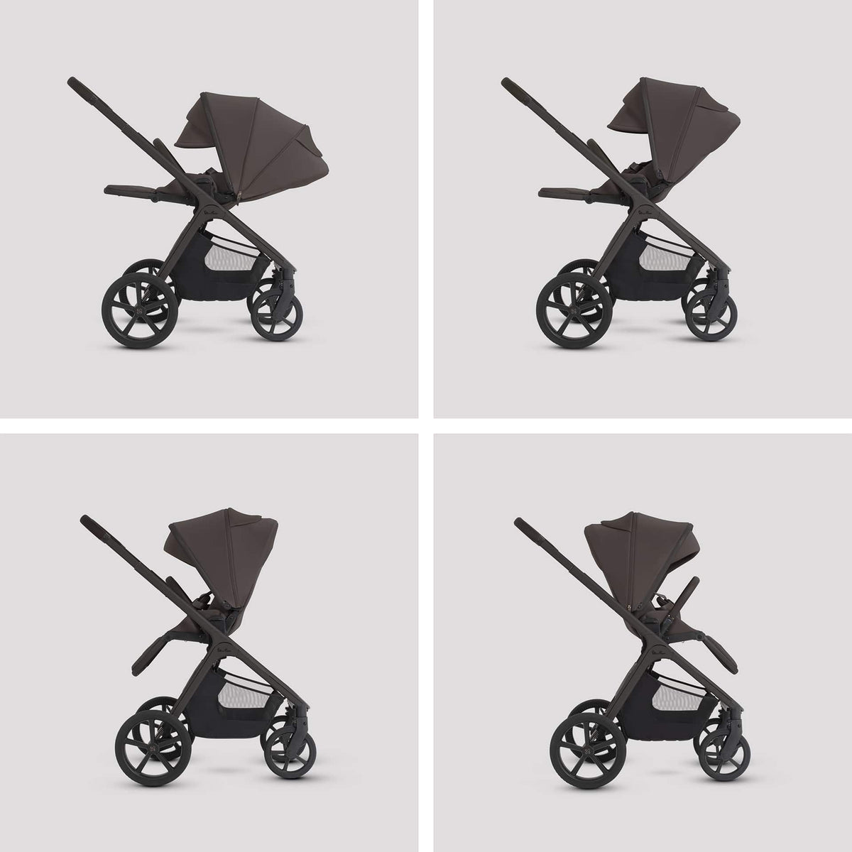 Silver Cross Cove 2 (Pebble Slide PRO) Travel System - Chocolate