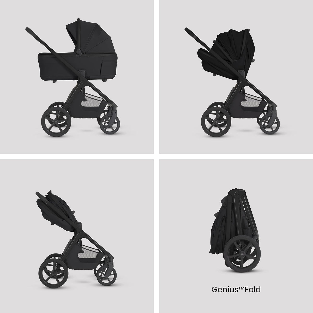 Silver Cross Cove 2 (Cloud T) Travel System - Onyx