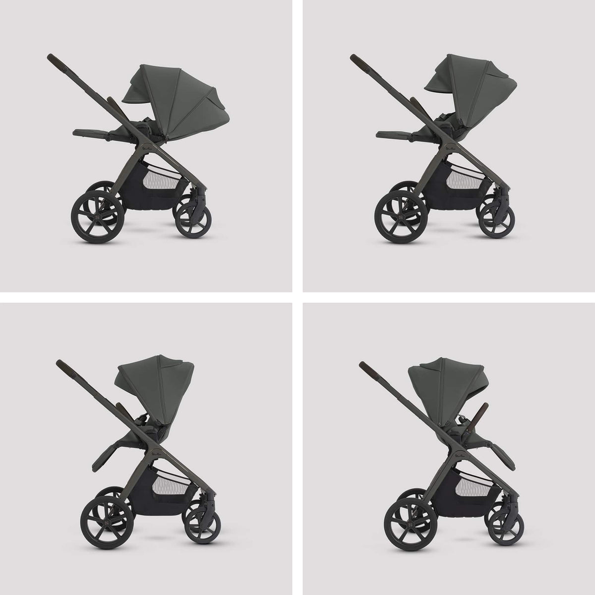 Silver Cross Cove 2 (Cloud T) Travel System - Pewter